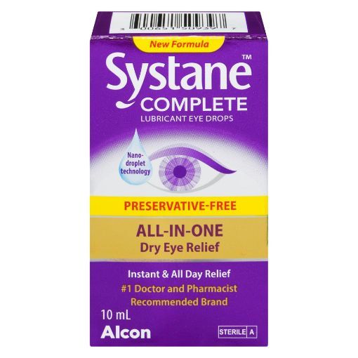 Picture of SYSTANE COMPLETE MULTI-DOSE PRESERVATIVE FREE EYE DROPS 10ML
